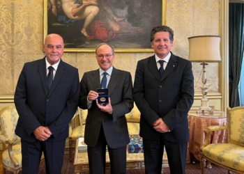 Vienna, all’Ambasciatore Giovanni Pugliese l’Augustale del Centro Studi Federico II