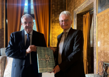 Venezia, il Prefetto Darco Pellos incontra l’Ambasciatore di Germania in Italia Hans-Dieter Lucas