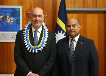 Repubblica di Nauru, l’Ambasciatore Crudele presenta Lettere Credenziali