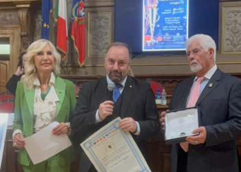 A Sante De Angelis il premio Accademico “Ambasciatore di Pace”. Cerimonia a Palazzo Valentini