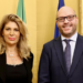 Montecitorio, il Presidente della Camera Fontana incontra l’Ambasciatrice del Libano Daher