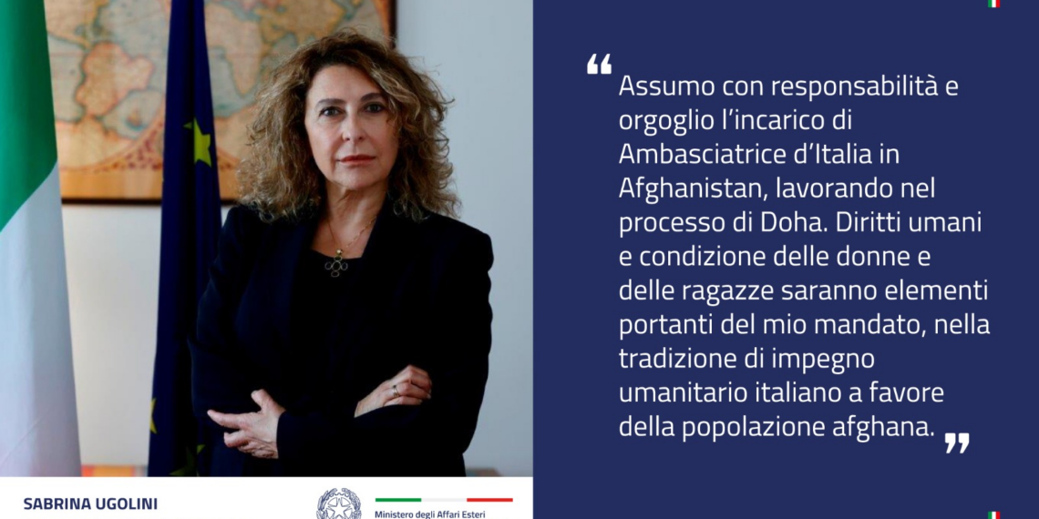 Sabrina Ugolini nuova Ambasciatrice d’Italia in Afghanistan