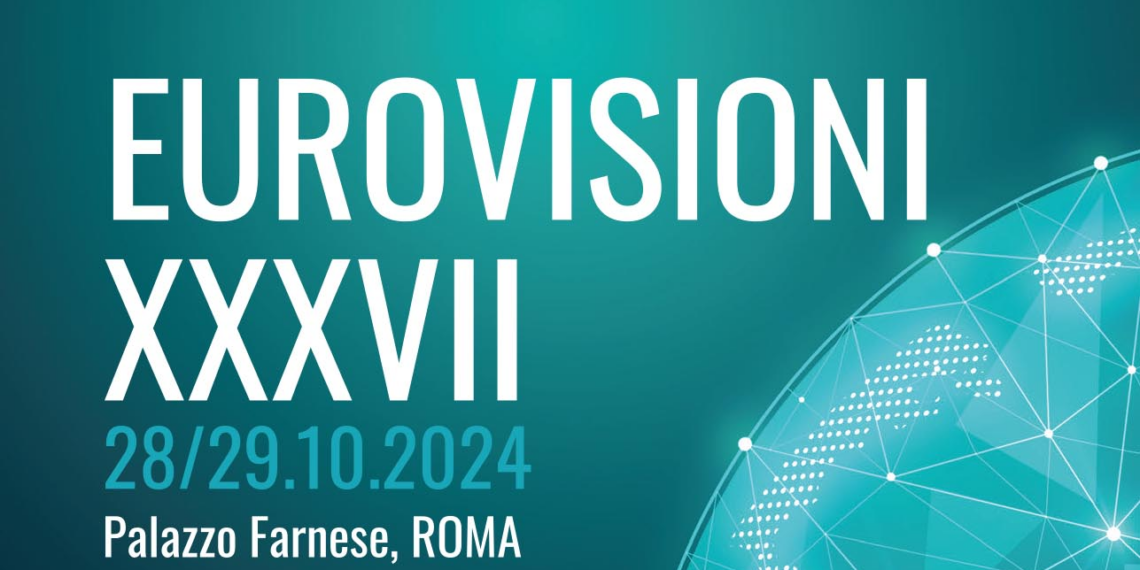 La XXXVII edizione di Eurovisioni si terrà il 28 e 29 ottobre a Palazzo Farnese