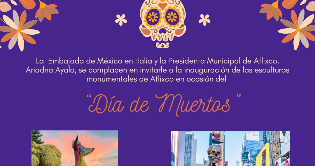 “Dia de Muertos”: l’Ambasciata del Messico organizza sfilata a Roma per celebrare la ricorrenza
