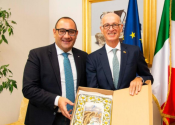 Regione Abruzzo, il VicePresidente Imprudente riceve l’Ambasciatore del Belgio De Bauw