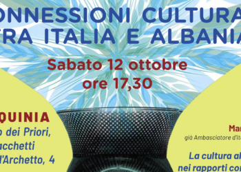 “Connessioni culturali tra Italia ed Albania”, il 12 ottobre dibattito a Tarquinia durante il Festival Cerealia