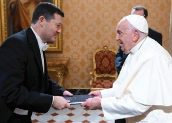Santa Sede, il nuovo Ambasciatore dell’Unione Europea Martin Selmayr presenta Lettere Credenziali
