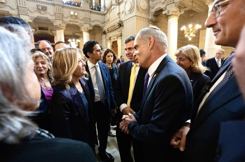 Sinagoga di Roma, Ambasciatore Peled: “Non vogliamo una guerra, ma ora non possiamo perderla”