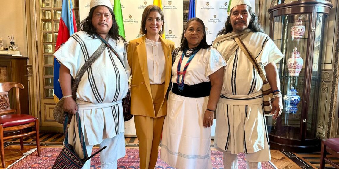 L’Ambasciata colombiana a Roma ribadisce il suo sostegno a Mamo Kuncha
