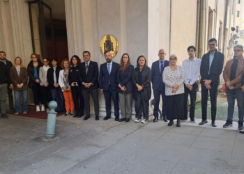 Minuto di silenzio all’Ambasciata di Spagna per le vittime di Valencia