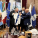 Il Matera calcio dona una maglia all’Ambasciatore italiano in Argentina Fabrizio Lucentini