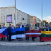 Mille giorni di guerra, a Roma manifestazione pro Ucraina a Castro Pretorio. Partecipano diverse Ambasciate
