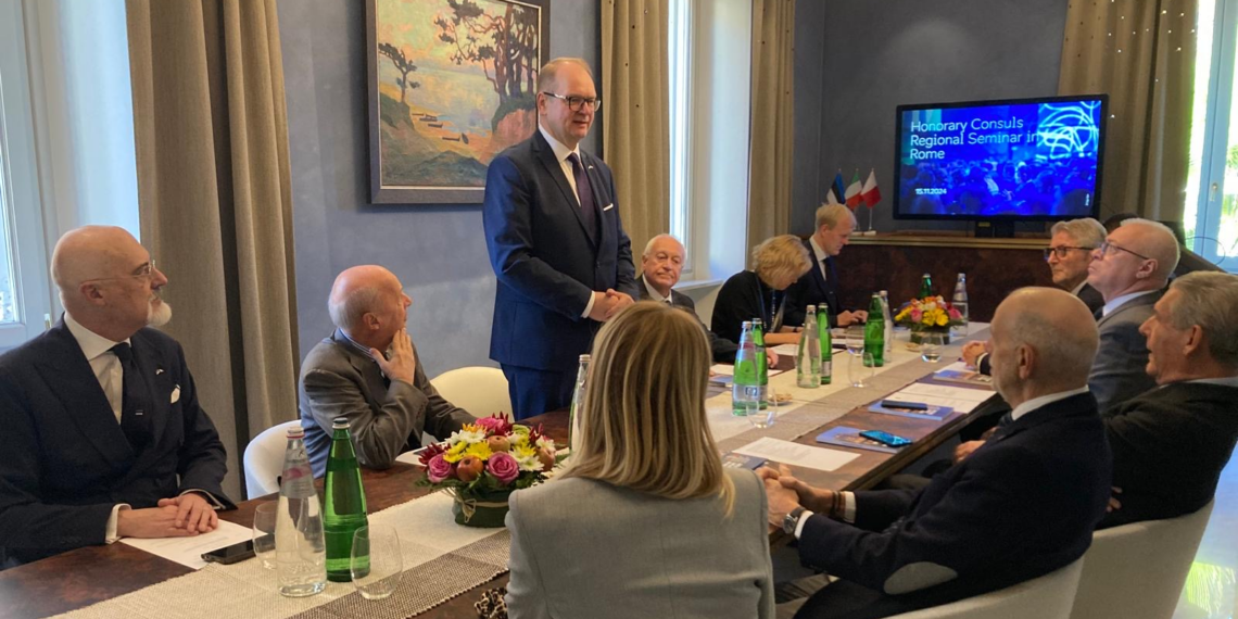 L’Ambasciatore Lauri Bambus incontra tutti i Consoli Onorari dell’Estonia in Italia e a Malta