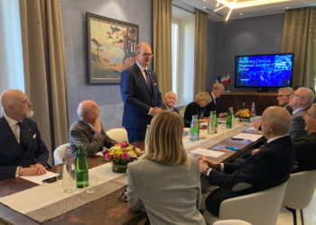 L’Ambasciatore Lauri Bambus incontra tutti i Consoli Onorari dell’Estonia in Italia e a Malta