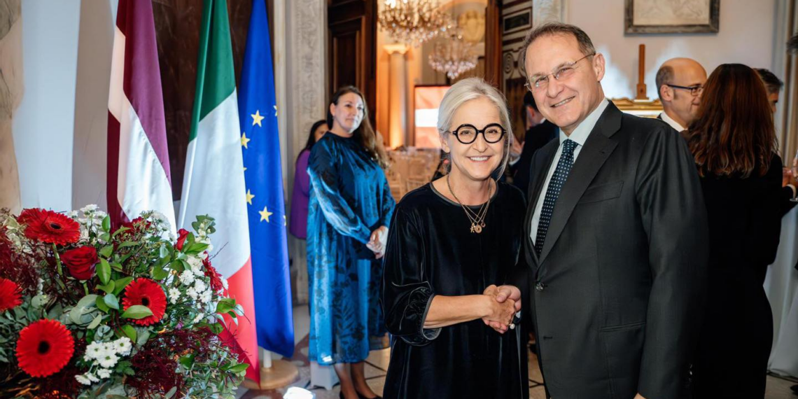 La Lettonia celebra il 106.imo Anniversario dell’Indipendenza con un ricevimento a Roma