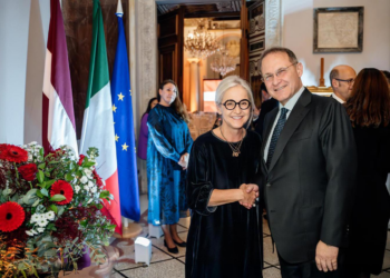 La Lettonia celebra il 106.imo Anniversario dell’Indipendenza con un ricevimento a Roma