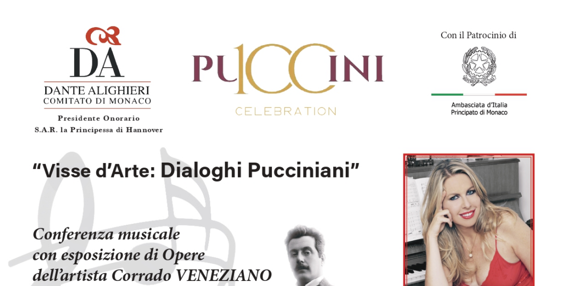 La Dante Alighieri Monaco celebra il Centenario della morte di Puccini il 14 Novembre al Théâtre des Variétés