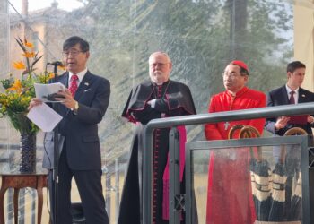 Ricevimento solenne all’Ambasciata del Giappone presso la Santa Sede in onore del neo Cardinale Kikuchi