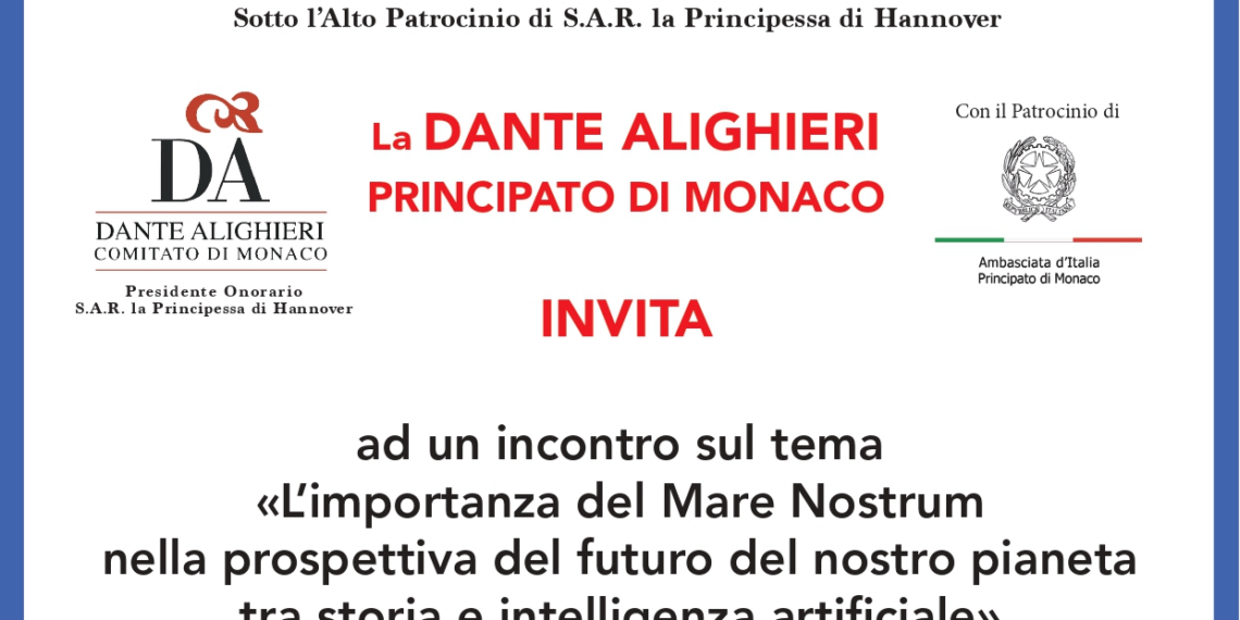 “L’importanza del Mare Nostrum nella prospettiva del futuro del pianeta”, esperti a confronto a Monaco