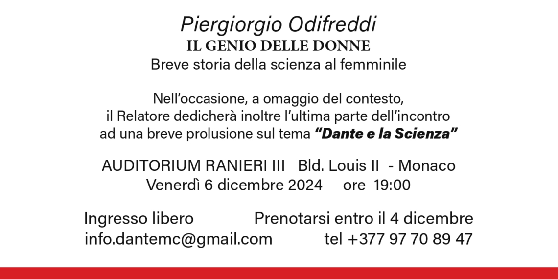 La Dante Monaco invita agli eventi “Lasciami volare sulle ali della bellezza” e “Il Genio delle donne”