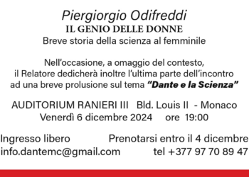 La Dante Monaco invita agli eventi “Lasciami volare sulle ali della bellezza” e “Il Genio delle donne”