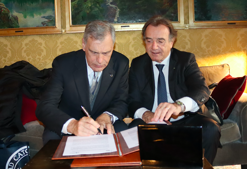 Lingua e cultura italiana in Argentina: Dante Alighieri e Universidad Católica siglano un accordo