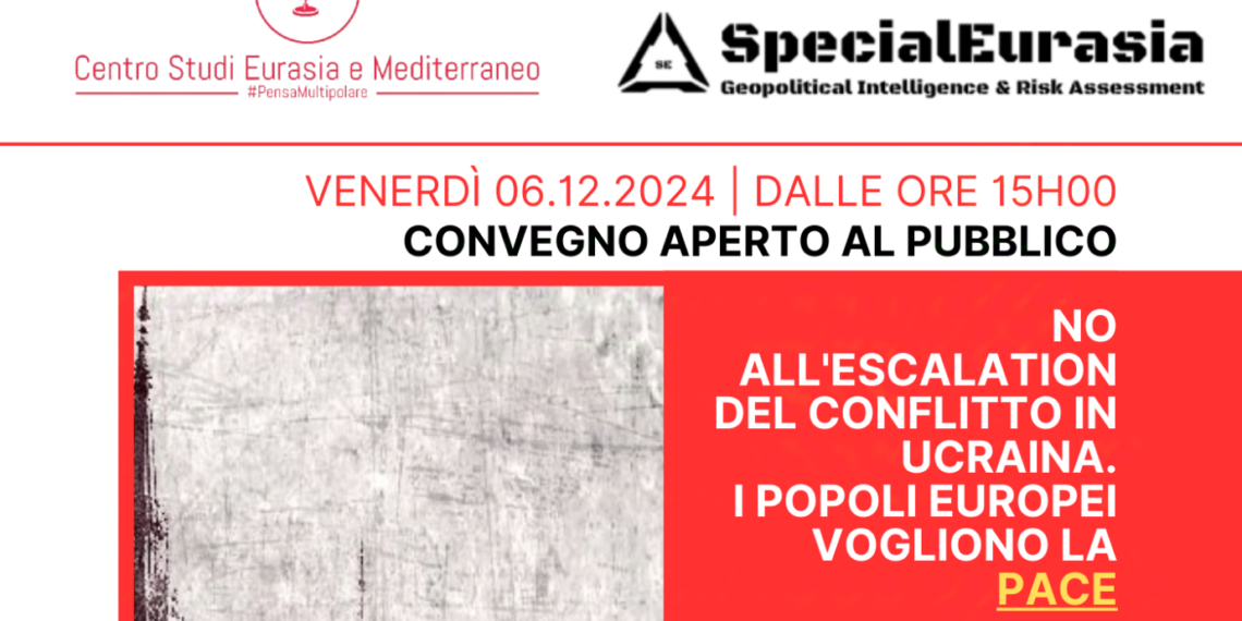 “No all’escalation del conflitto in Ucraina”, a Roma Convegno con Vannacci, Alemanno, Scapini e Carnelos