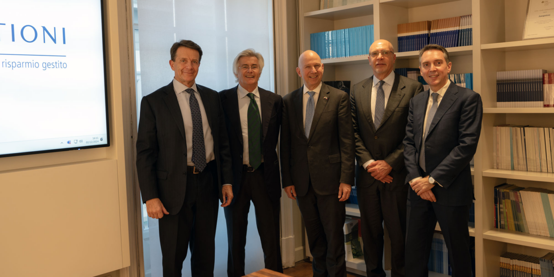 Assogestioni incontra l’Ambasciatore degli Stati Uniti d’America Jack Markell