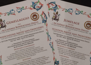 Tutto pronto per la firma del Gemellaggio tra l’Accademia Bonifacina e l’Associazione Amitié sans Frontières