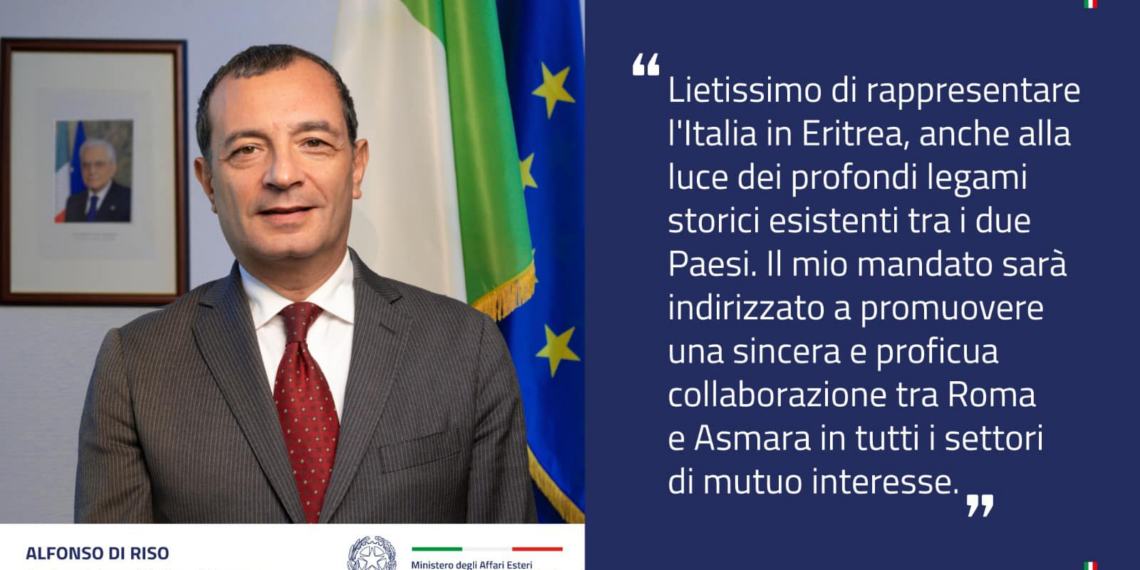 Alfonso Di Riso è il nuovo Ambasciatore d’Italia in Eritrea