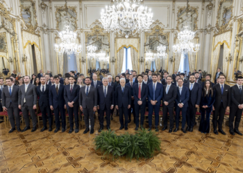 Vincitori del concorso per Segretari di Legazione (Corso “Tosca Barucco”) al Quirinale. Il discorso di Tajani