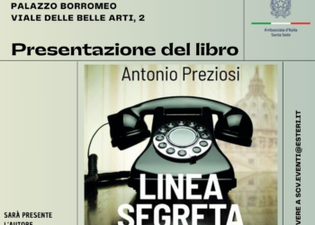 Tajani alla presentazione del libro “Linea Segreta. I retroscena tra Stato e Vaticano” di Antonio Preziosi