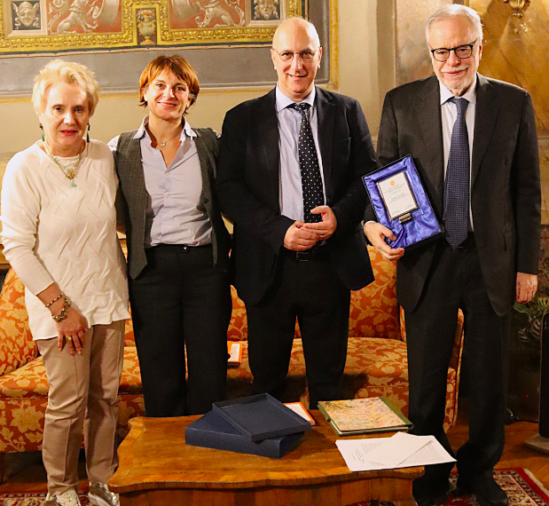 Premio Camaiore ad Andrea Riccardi, Presidente della Società Dante Alighieri