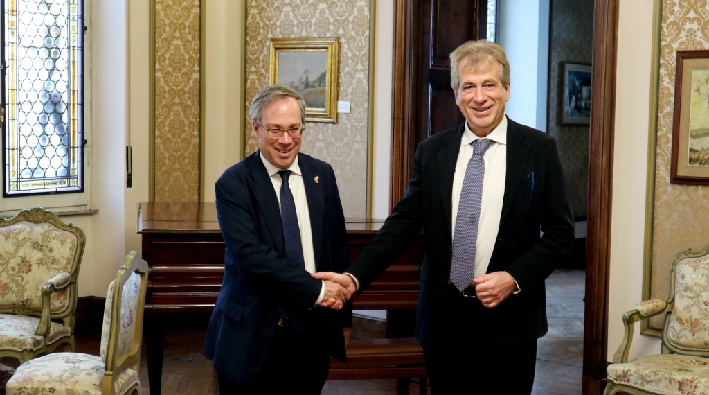 La Spezia, il Prefetto Cantadori incontra l’Ambasciatore Britannico Lord Llewellyn