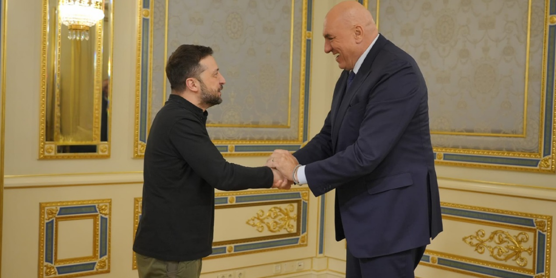 Visita ufficiale del Ministro Crosetto in Ucraina. Incontro con Zelensky