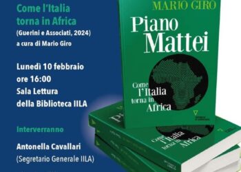 Il Sottosegretario Silli interviene alla presentazione del libro di Mario Giro sul Piano Mattei