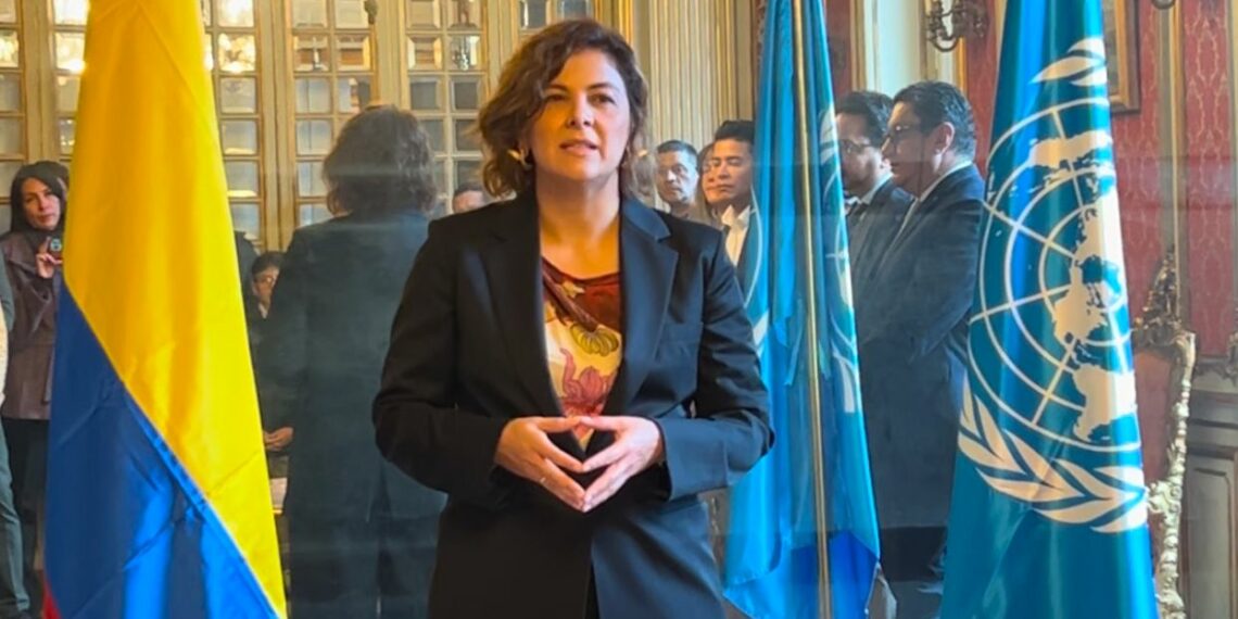 Jennifer Mojica Flórez è stata designata dal Governo colombiano Ambasciatore presso le Nazioni Unite a Roma