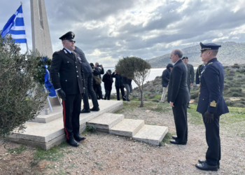 Grecia, l’Ambasciatore Cuculi partecipa alla Commemorazione dei caduti nel naufragio dell’Oria del febbraio 1944