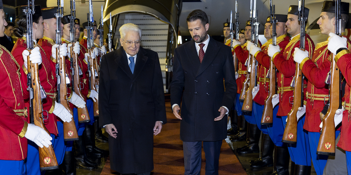 La visita del Presidente Sergio Mattarella in Montenegro