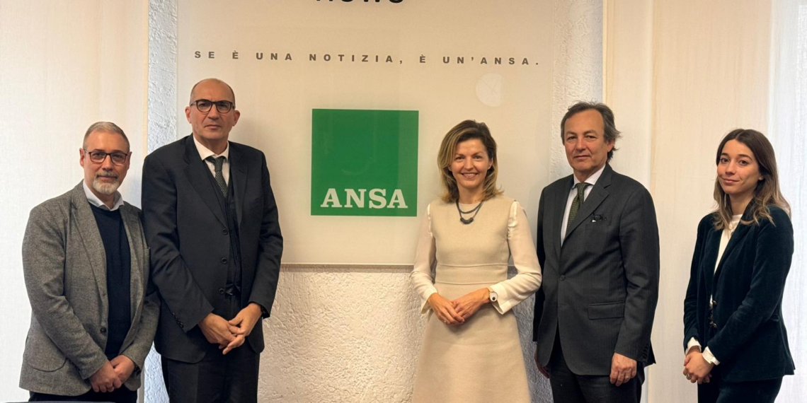 Accordo ANSA-ELTA, l’Ambasciatrice lituana Kreiviene incontra Stefano De Alessandri