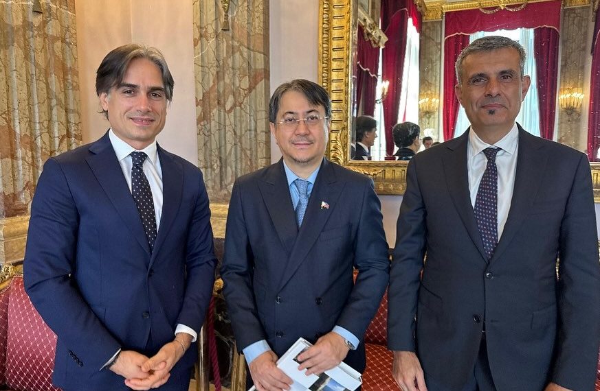 Reggio Calabria, il Sindaco della Città Metropolitana Falcomatà riceve l’Ambasciatore delle Filippine