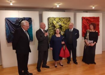 Vernissage d’eccezione al Circolo degli Esteri per la Mostra “Le vie dell’oro” di Fiamma Zagara