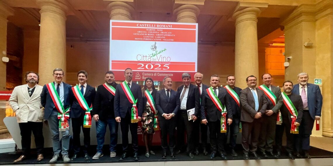 “Città Italiana del Vino 2025”, trionfano i Castelli Romani. Un anno di eventi in undici Comuni