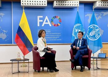 Colombia, l’Ambasciatrice Jhenifer Mojica presenta Lettere Credenziali al Direttore della FAO Qu Dongyu