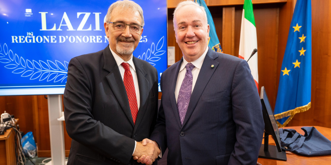 Lazio “Regione d’Onore 2025″ della National Italian American Foundation, al via il Programma di iniziative