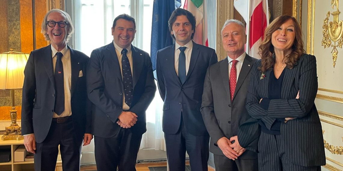 L’Ambasciatore maltese Daniel Azzopardi in visita al Comune di Genova