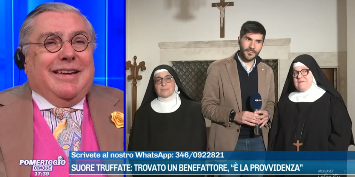 Suore truffate a Tagliacozzo, l’Ambasciatore Nunzio Alfredo D’Angieri dona al convento la somma sottratta