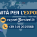 Piano d’azione per l’accelerazione dell’export sui mercati extra-UE ad alto potenziale