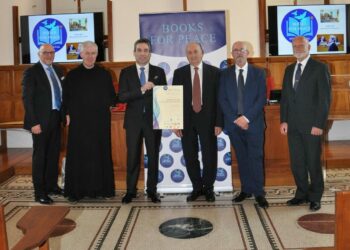 Il Professor Guglielmo Verdirame vince il Premio BOOKS for PEACE 2025