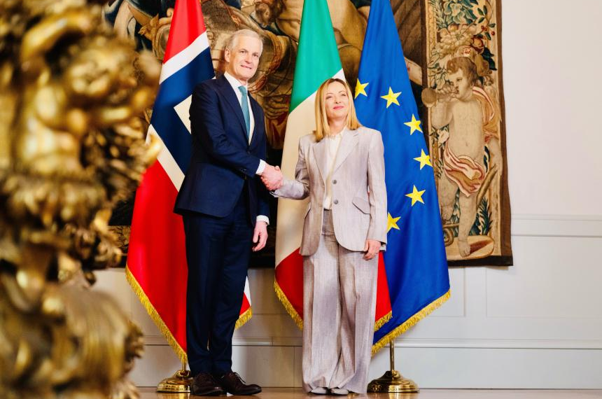 Il Presidente Meloni incontra il Primo Ministro del Regno di Norvegia